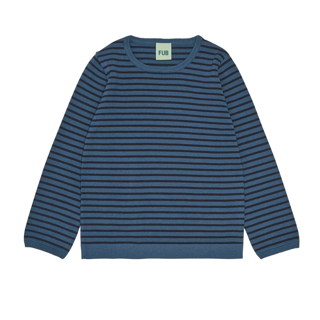 Striped Blouse - Indigo/Dark Navy