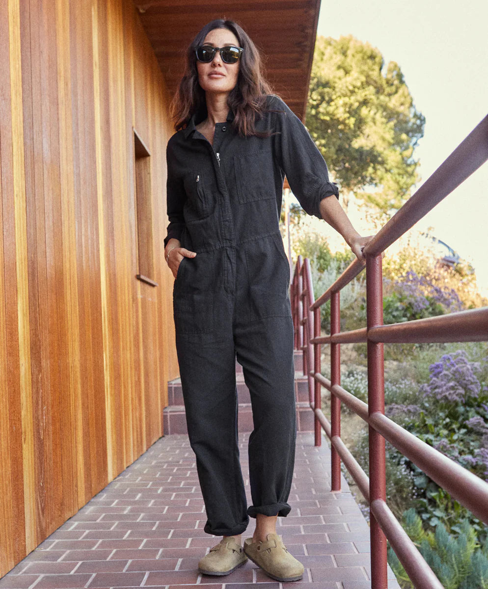 Station Jumpsuit - Black Jumpsuit