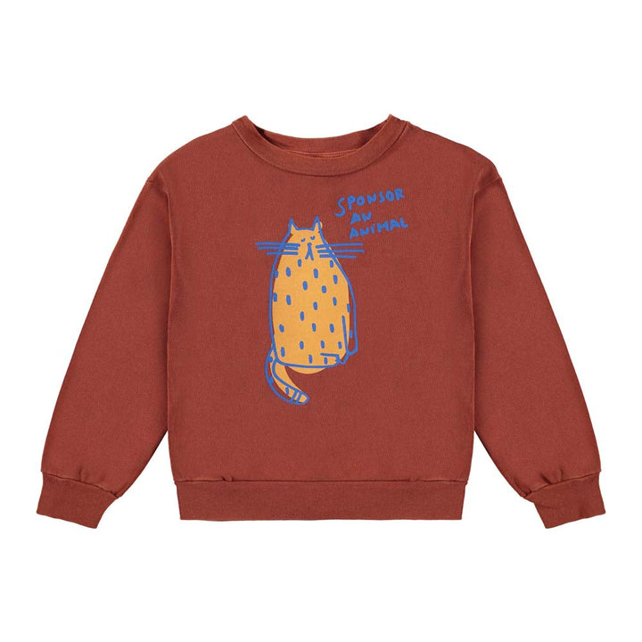 Sweatshirt Sponsor An Animal - Terracotta