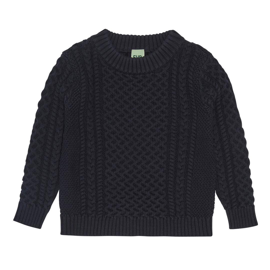 Structure Sweater - Dark Navy