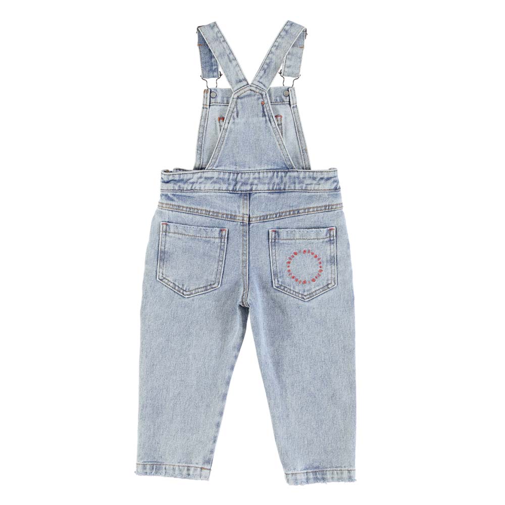 Dungarees - Washed Blue Denim