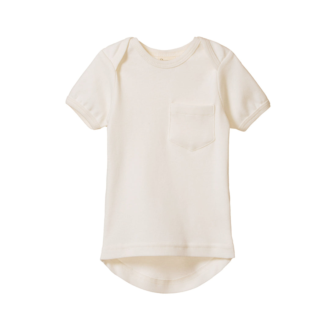 Short Sleeve Pocket Tee - Natural