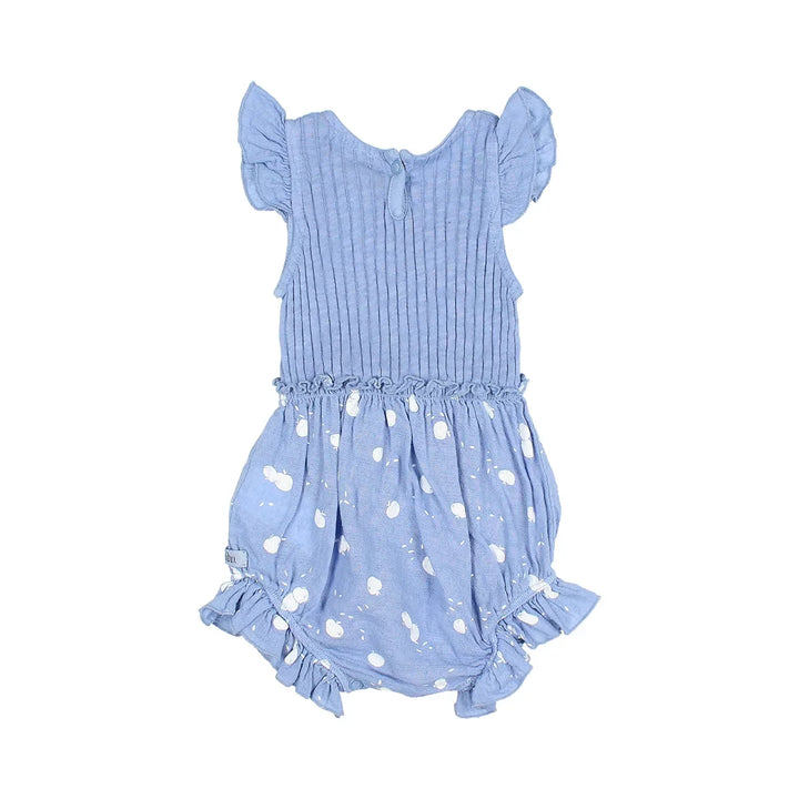 Baby Apple Romper - Bluette