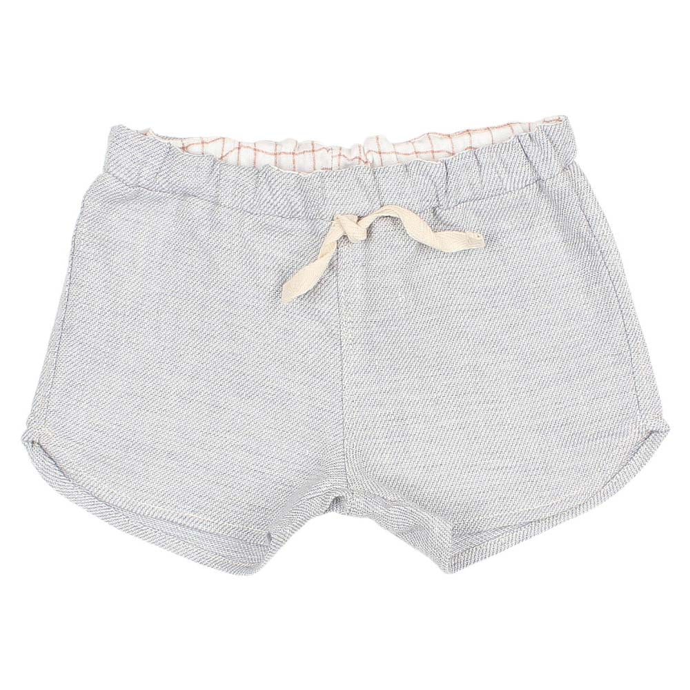 Twill Linen Short - Jeans