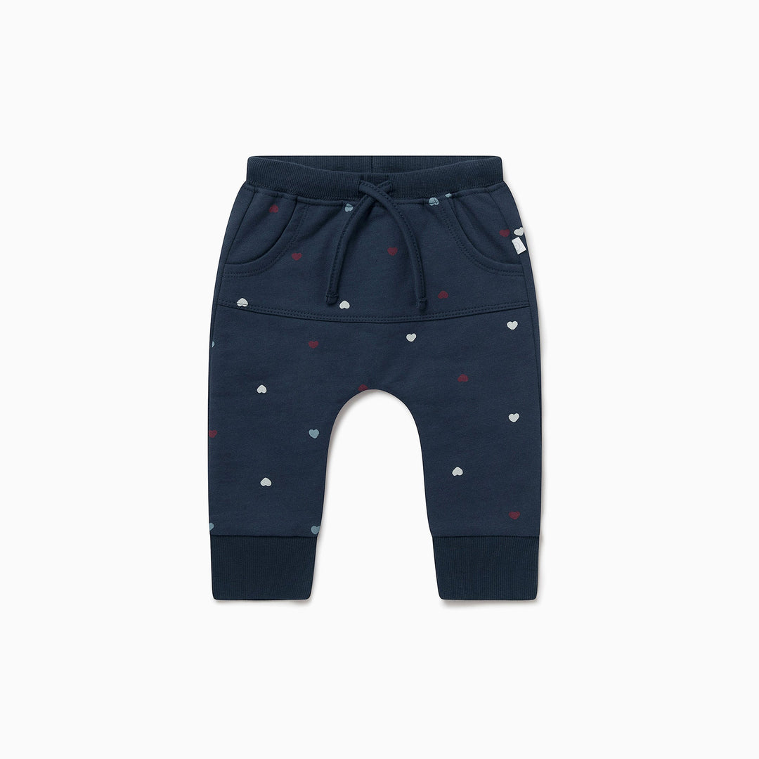 Heart Joggers - Navy Hearts