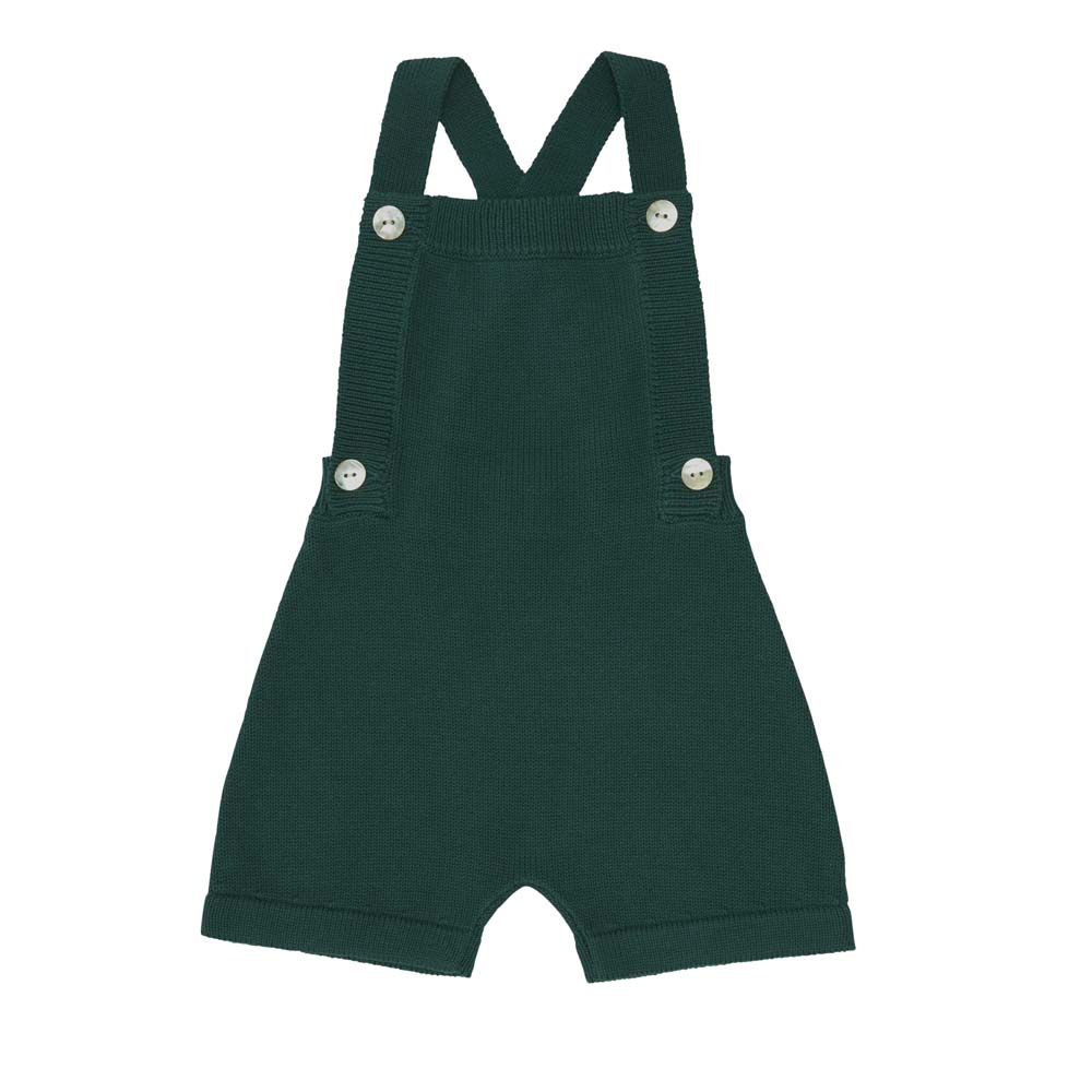 Baby Shorts - Deep Green