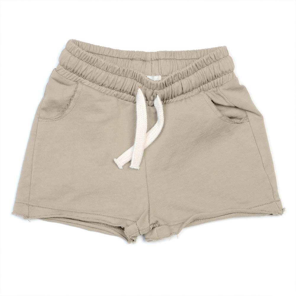 Organic Shorts - Pebble