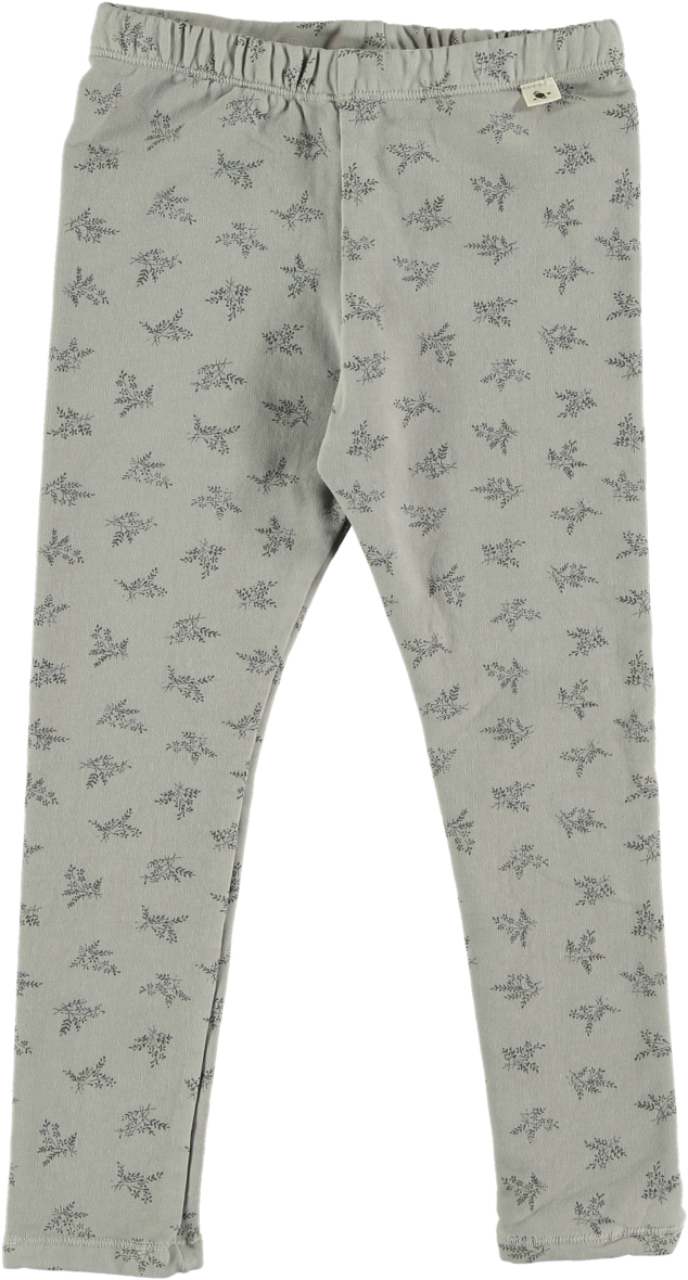 Organic Bloom Leggings - Grey