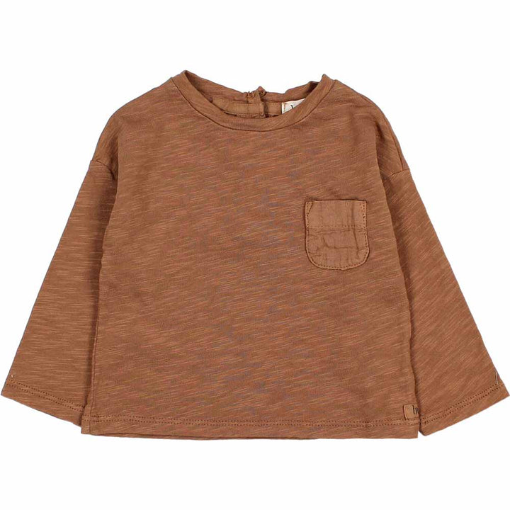 Baby Pocket T-Shirt - Muscade