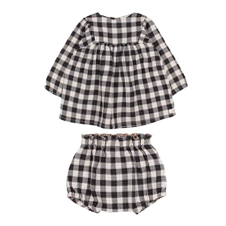 Baby Check Dress & Bloomer - Vichy