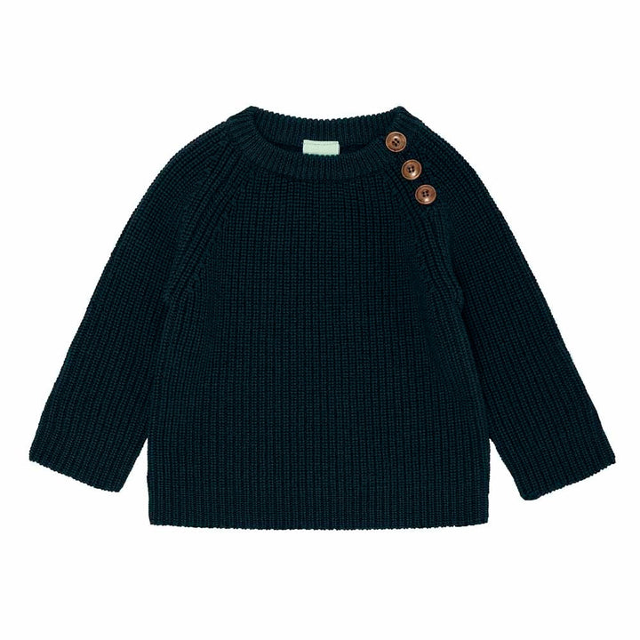 Baby Rib Sweater - Teal