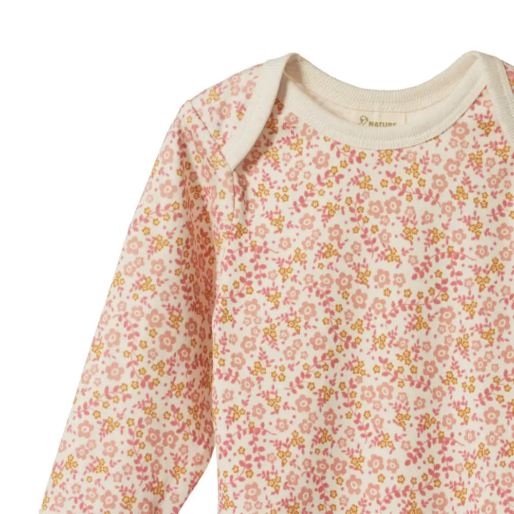 Long Sleeve Bodysuit - Daisy Belle Print