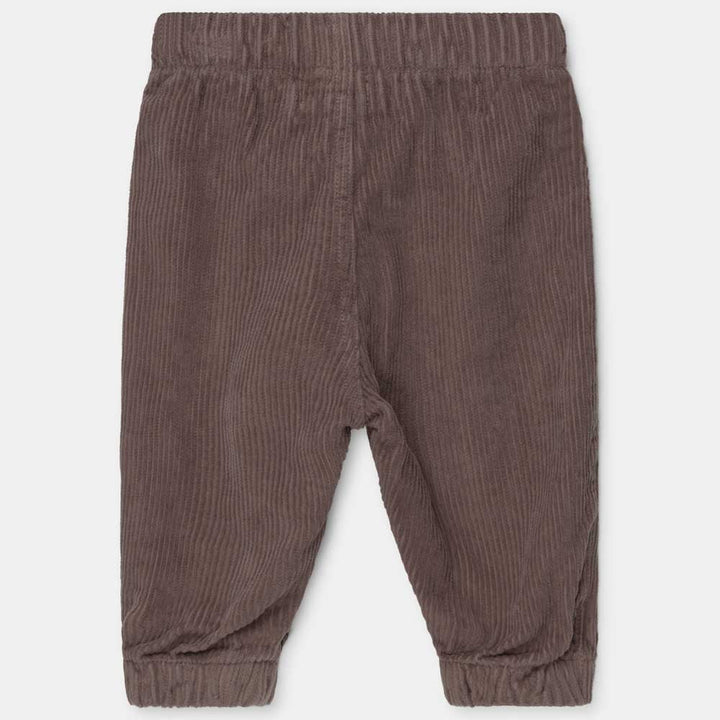 Organic Corduroy Baby Pants - Taupe