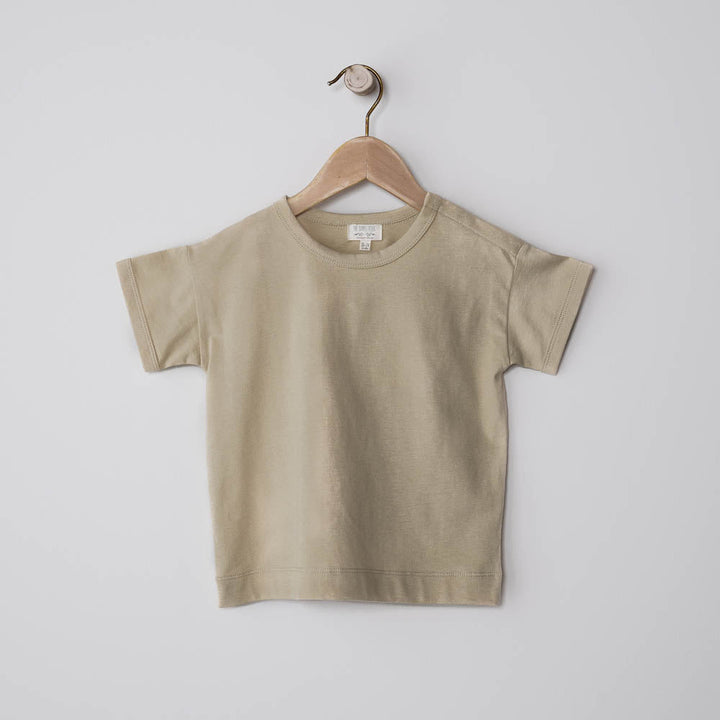 The Boxy Tee - Sand