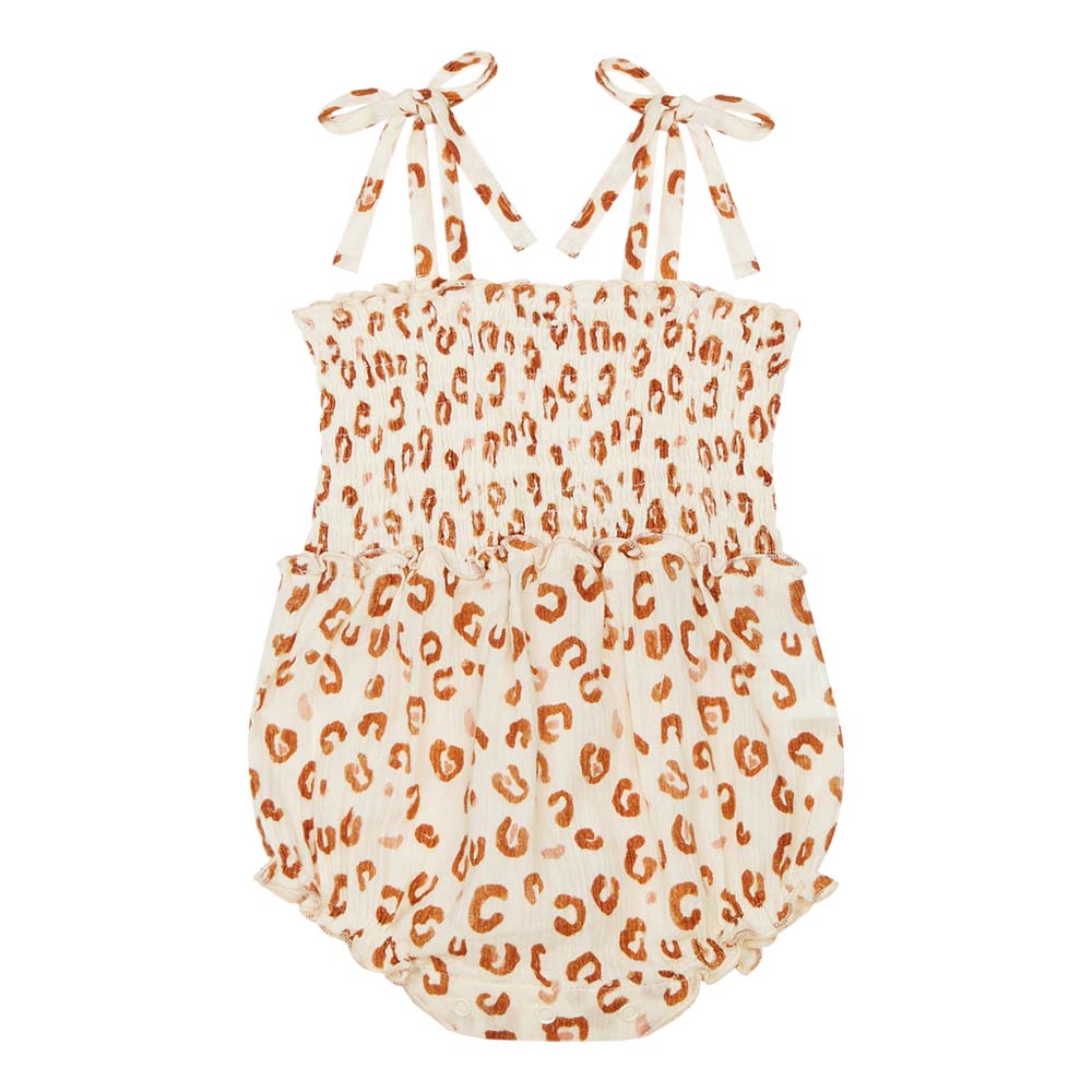 Leo Baby Romper - Leo Print