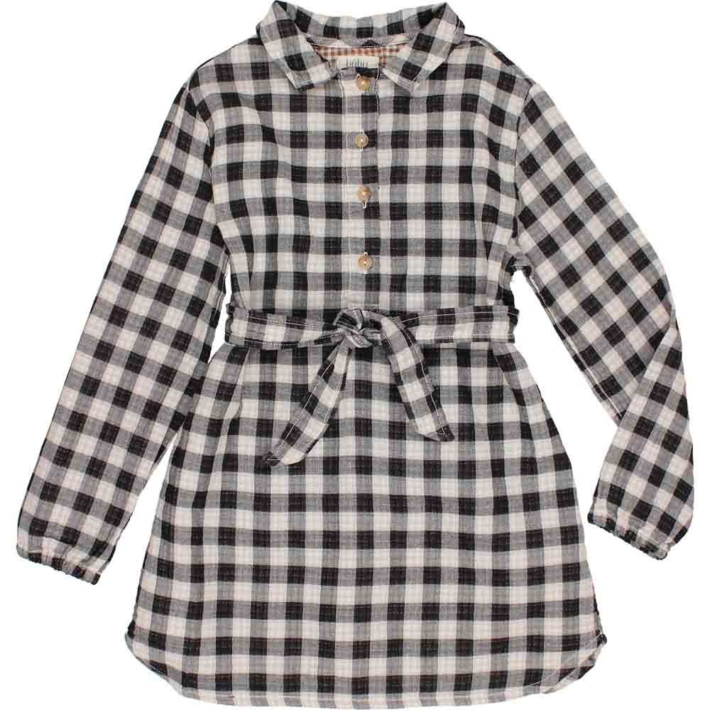 Check Shirt Dress - Vichy