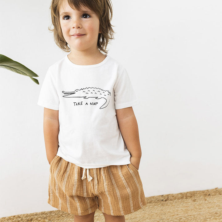 Crocodile T-Shirt - Kaki