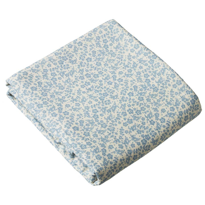 Muslin Wrap - Daisy Belle Blue Print