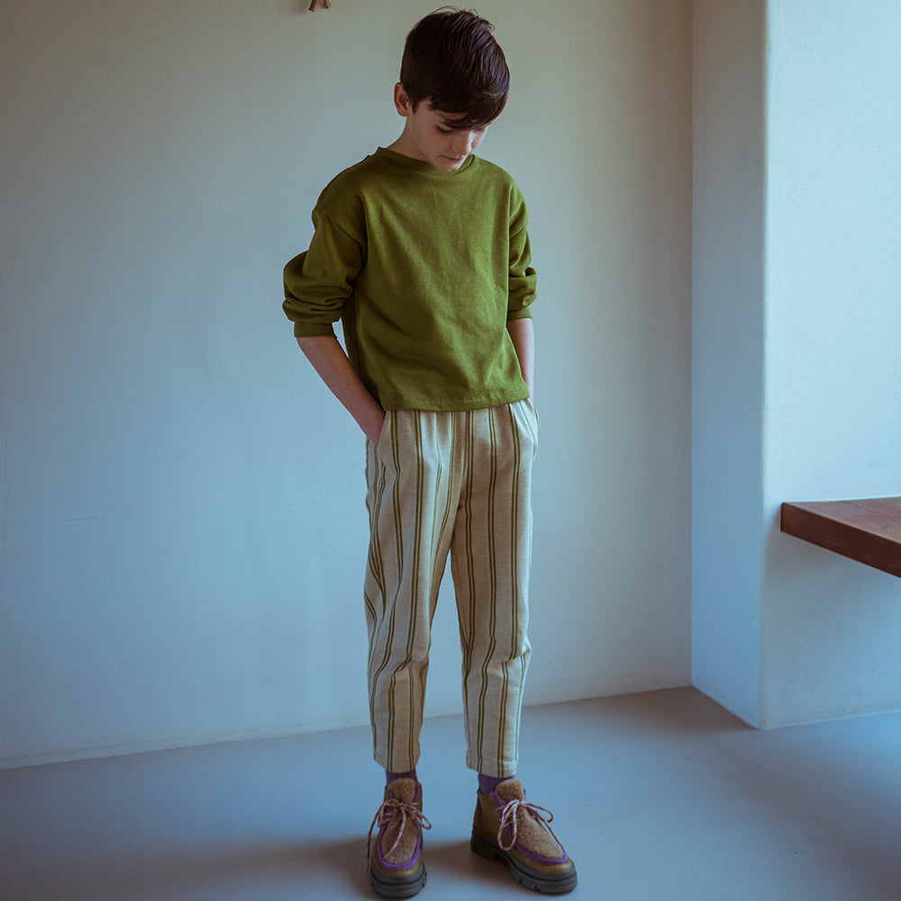 Easy Pullover & Pocket Pants - Leaf