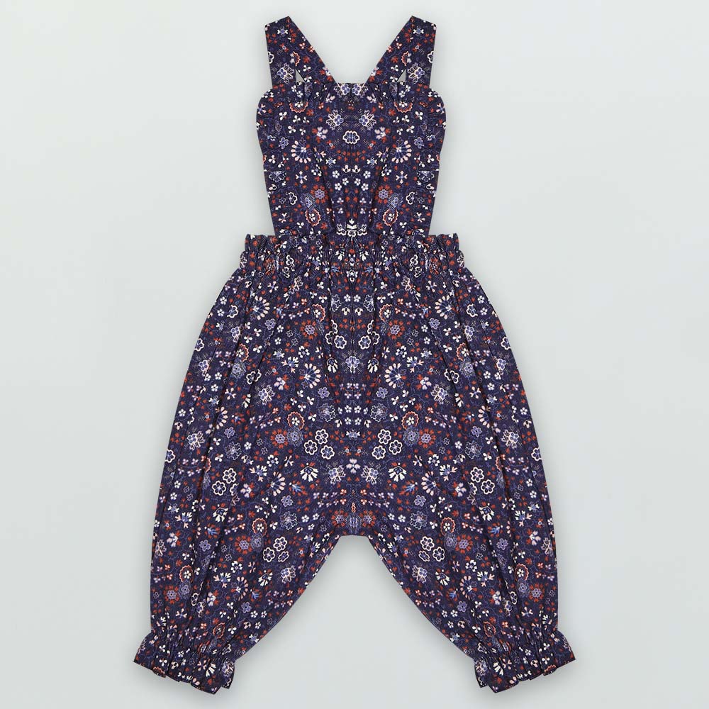 Felicity Baby Overall - Liberty Print