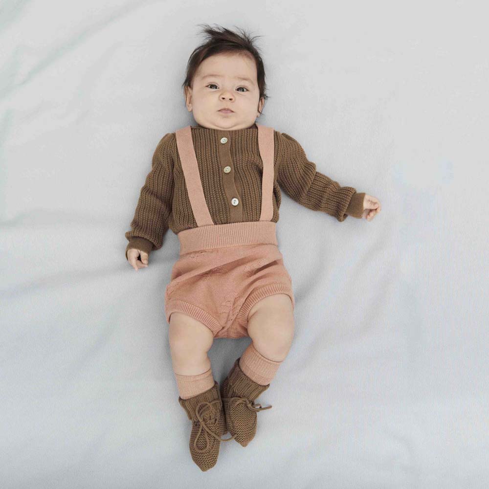 Baby Cardigan - Camel