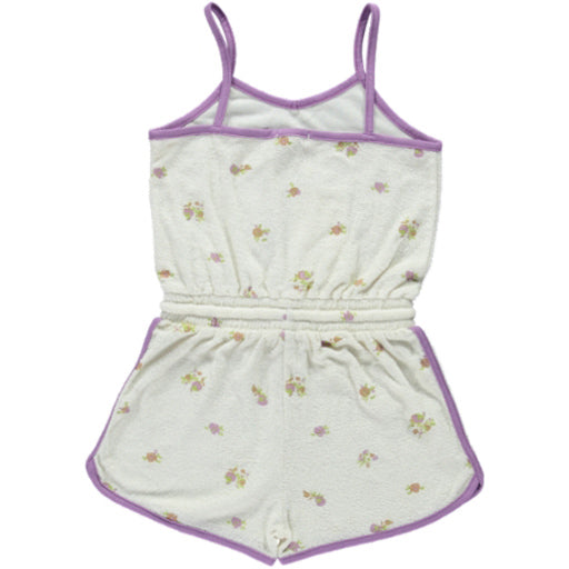 Bea Jumpsuit - Violet Flowers