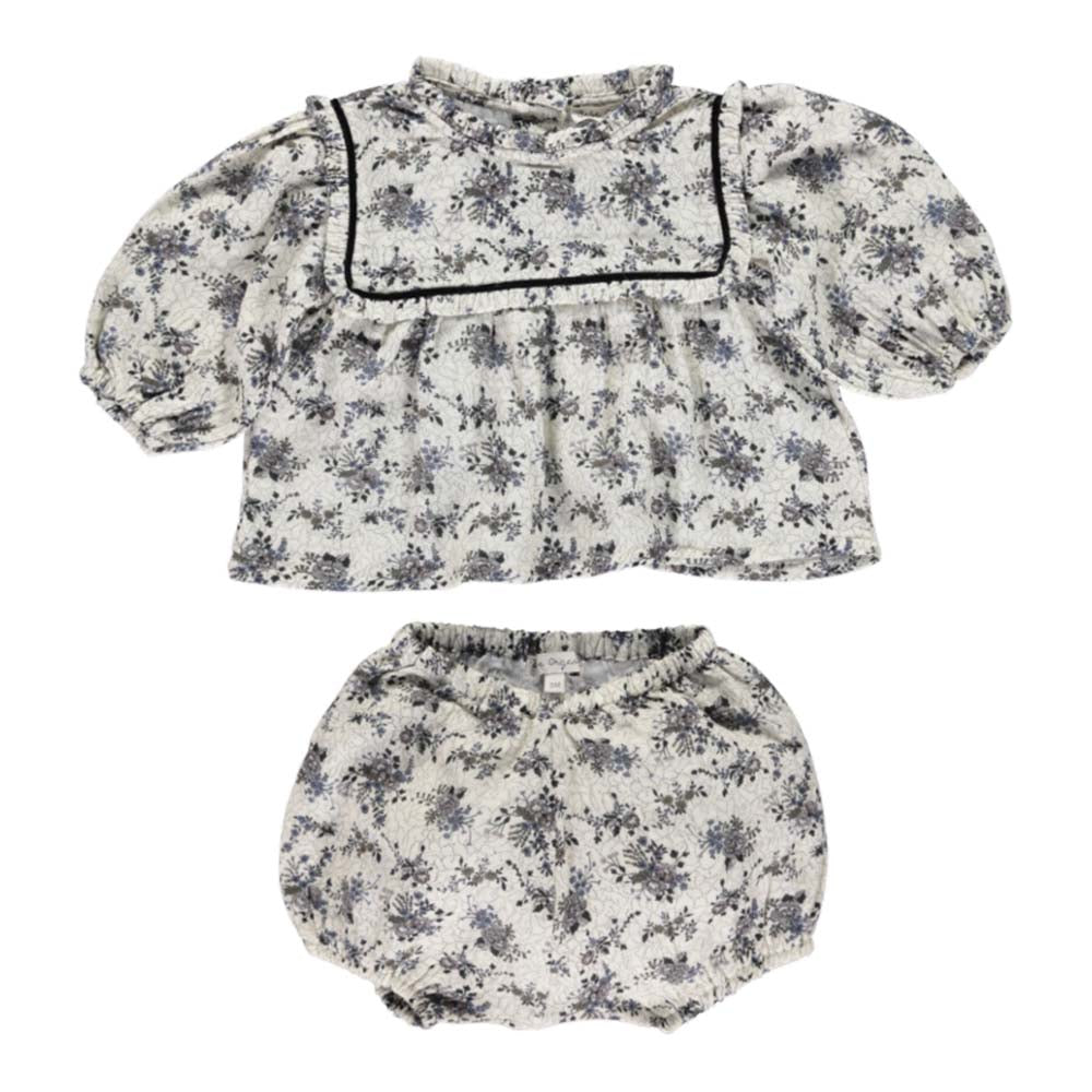 Gabriella Baby Set - Edelweiss Print