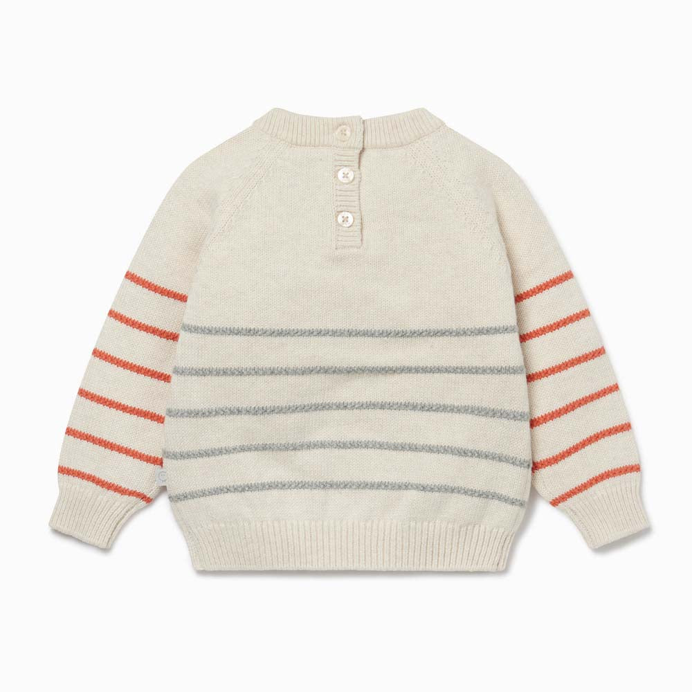 Knitted Stripe Sweater