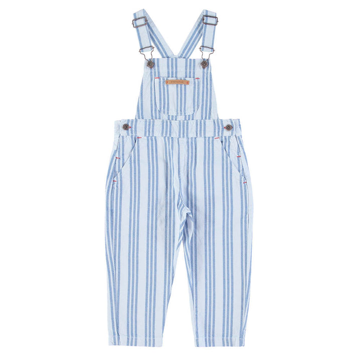 Dungarees - Large Blue Stripes