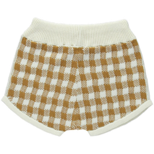 Ian Short - Caramel Gingham