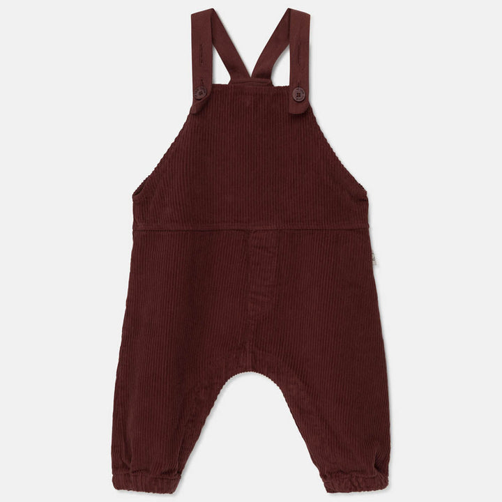 Organic Baby Overalls - Garnet