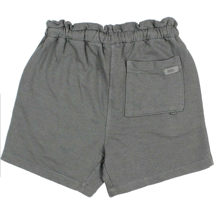 Fleece Shorts with Pockets - Graphite