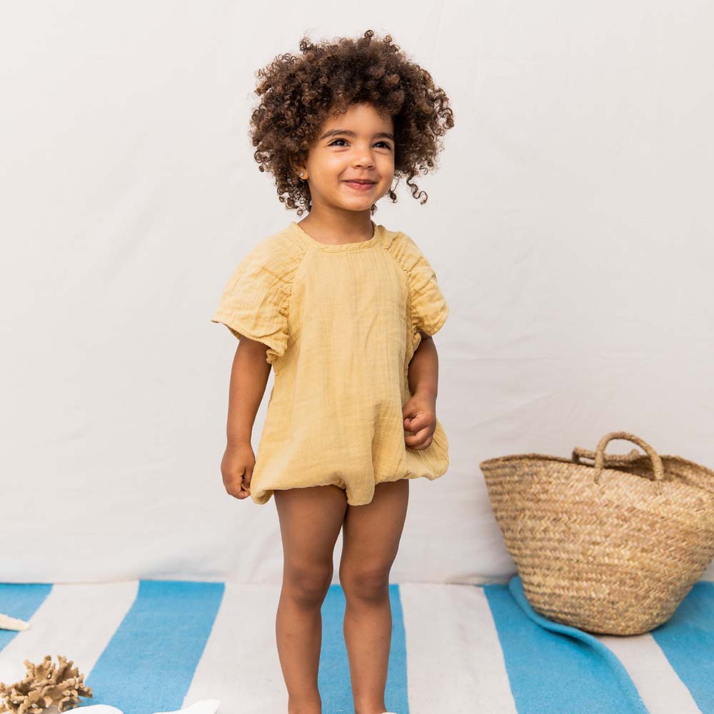 Hive Puff Overalls - Hive