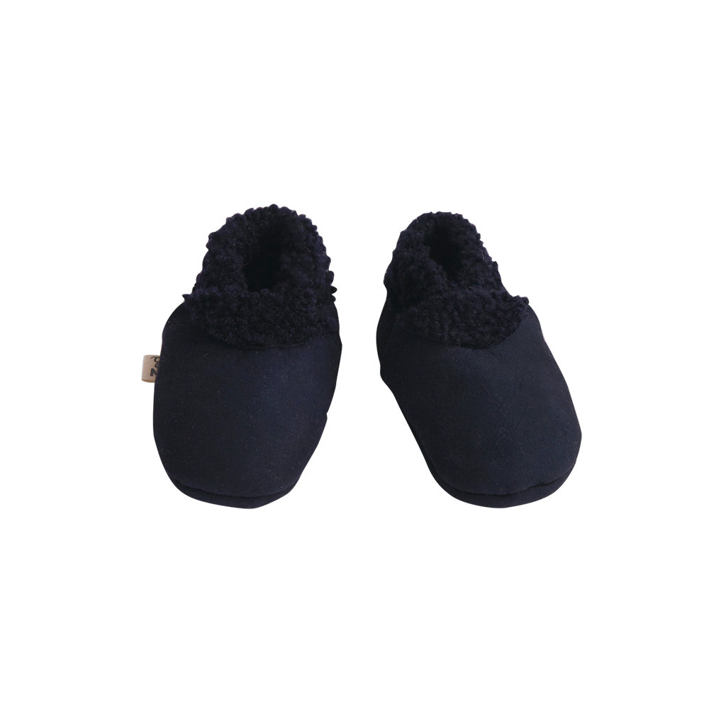 Lambskin Booties - Navy