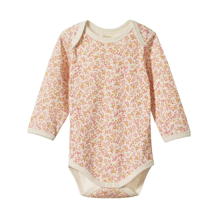 Long Sleeve Bodysuit - Daisy Belle Print