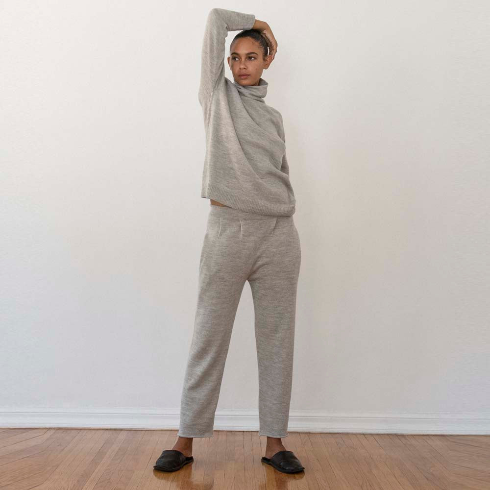 Lounge Trouser - Heather Grey