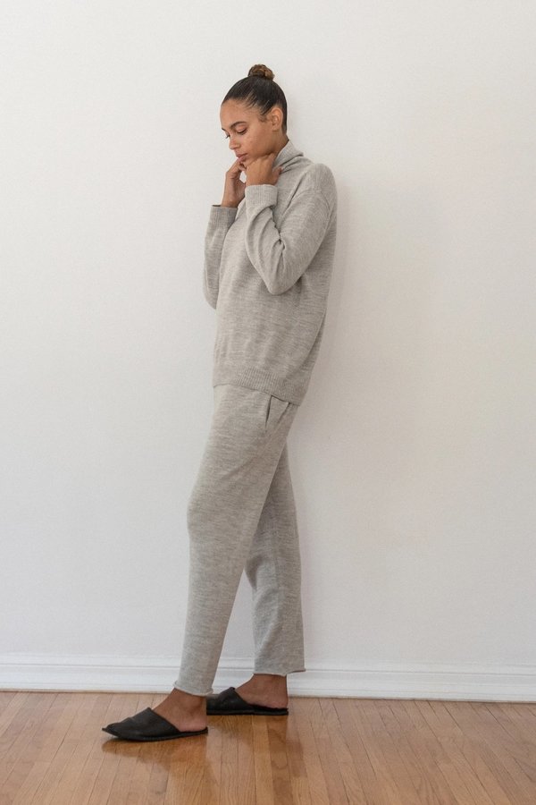 Lounge Trouser - Heather Grey