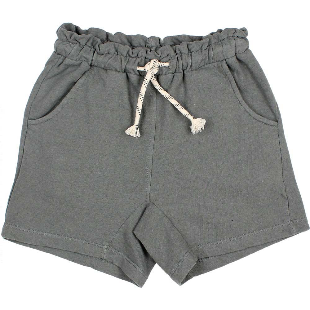 Fleece Shorts with Pockets - Graphite