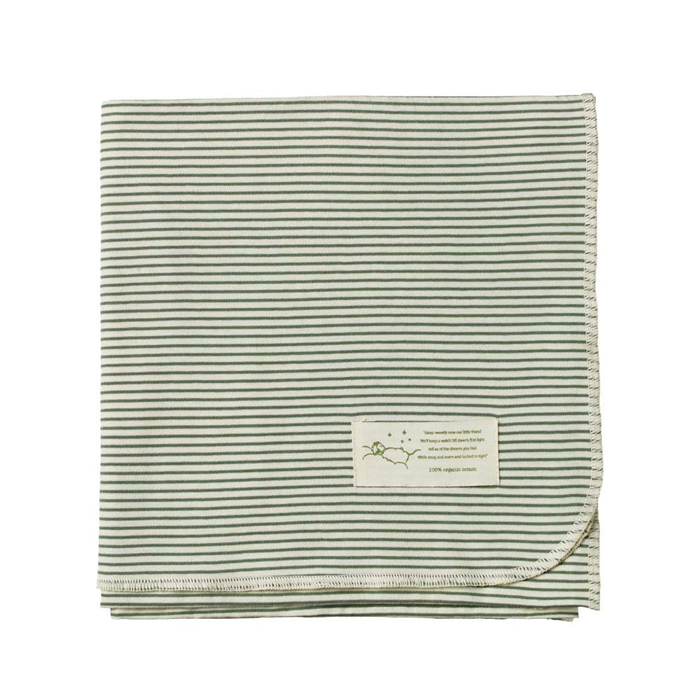 Cotton Wrap - Nettle Pinstripe