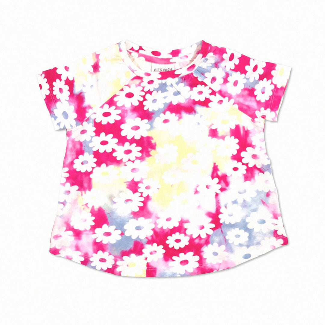 Kim Raglan Tie Dye Tee