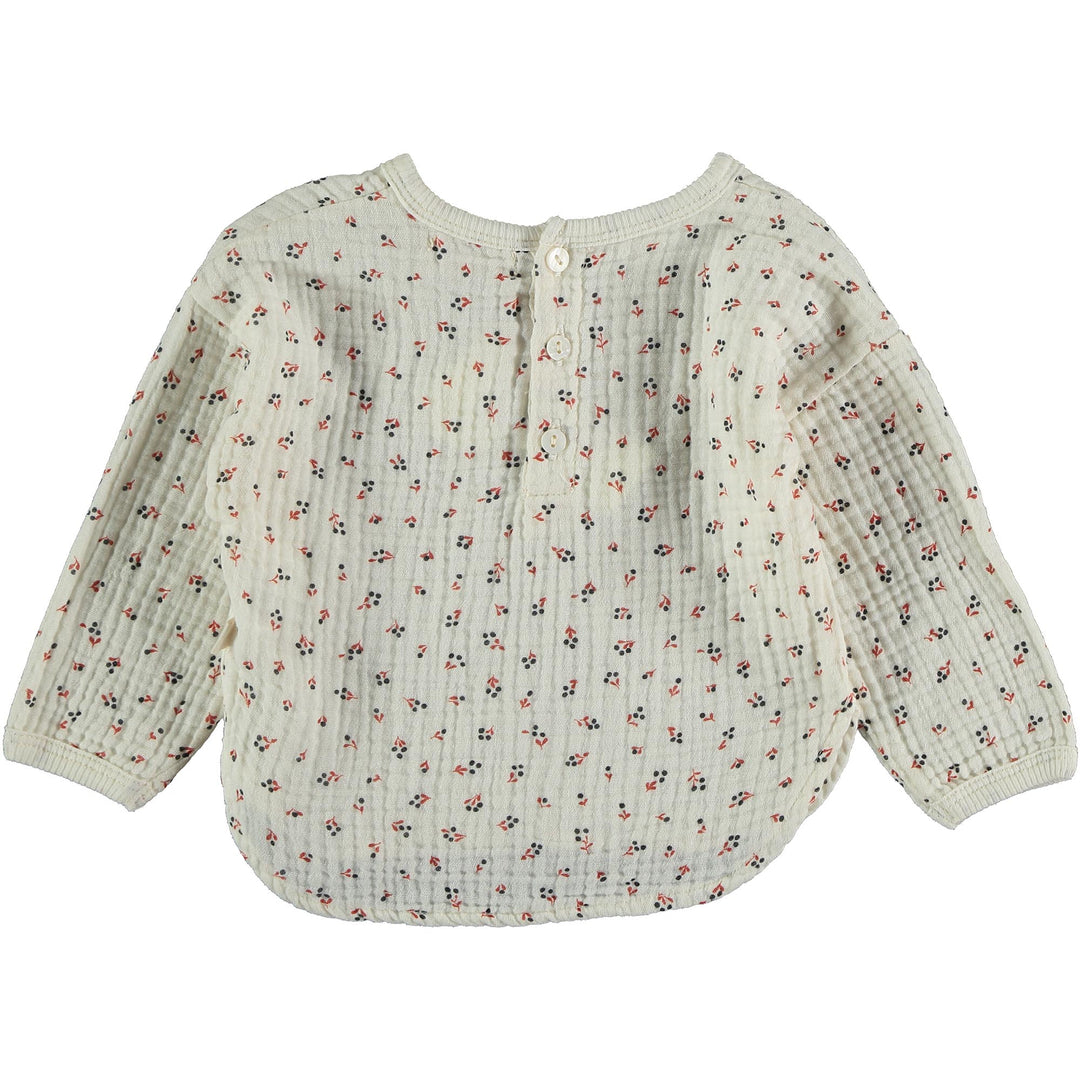 Organic Cotton Liberty Blouse - Ivory