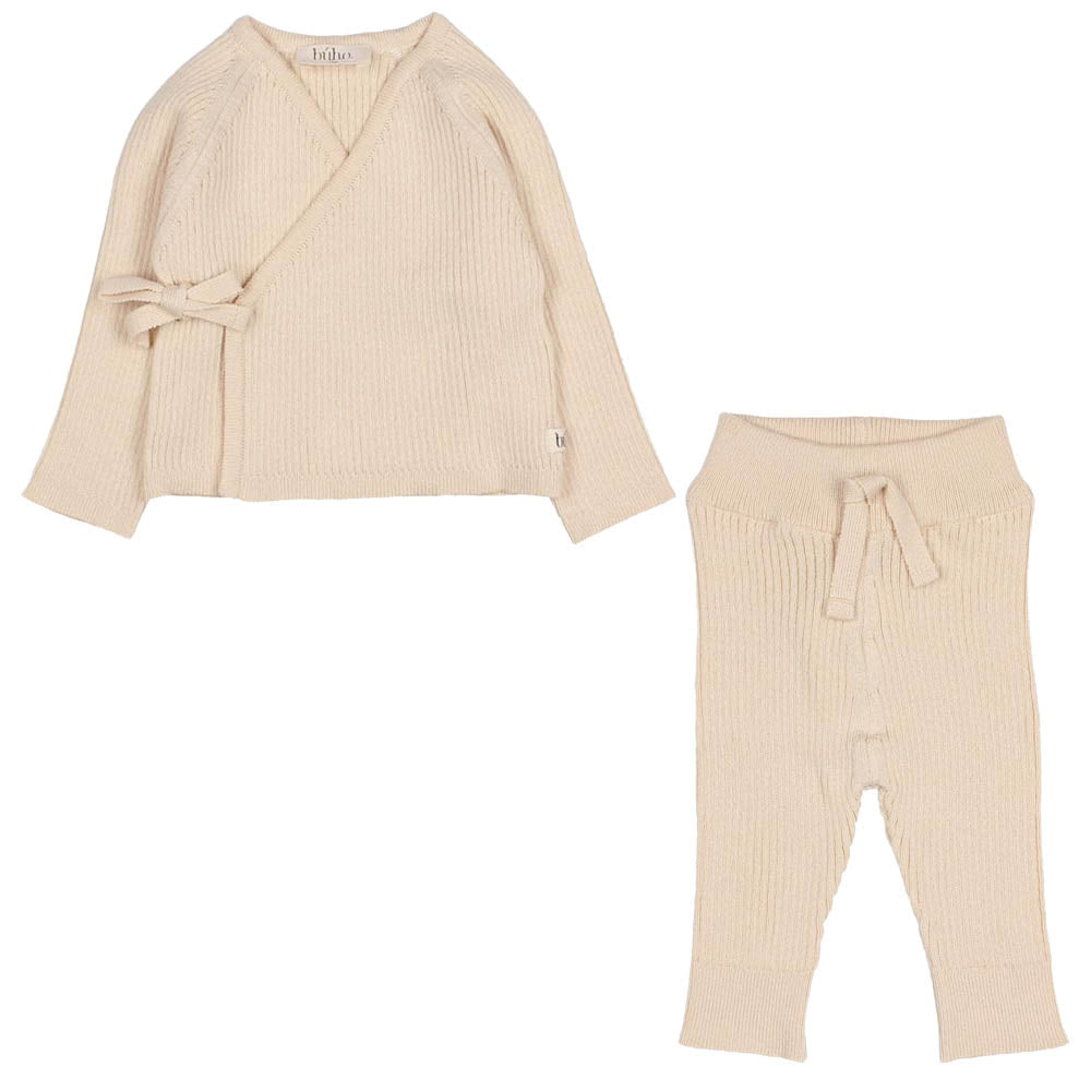 Newborn Knit Set - Sand