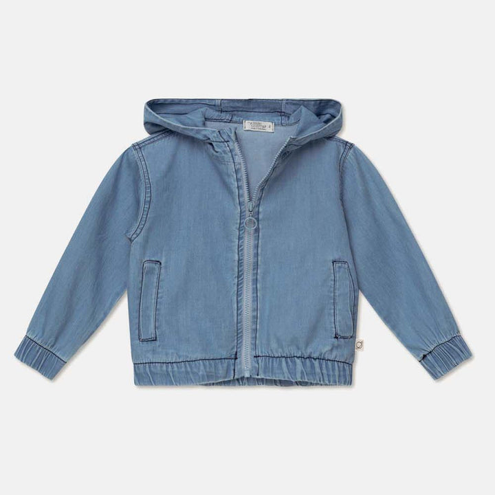 Denim Baby Hooded Jacket