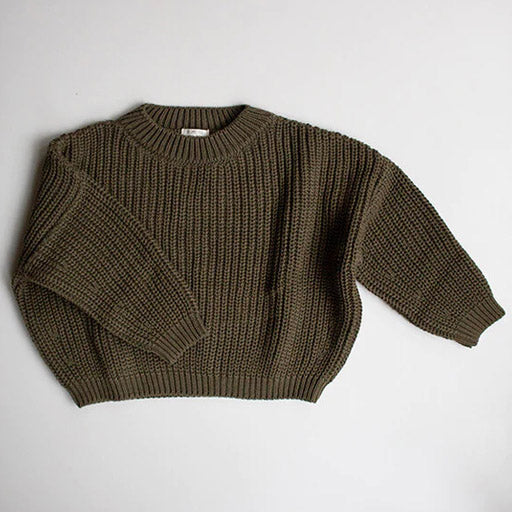 The Chunky Sweater - Olive