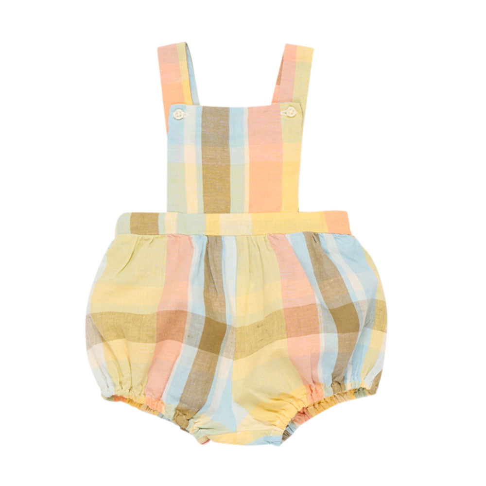 Roberta Baby Romper - Check