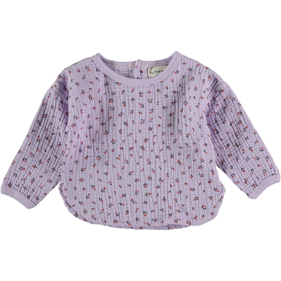 Organic Cotton Liberty Blouse - Mauve