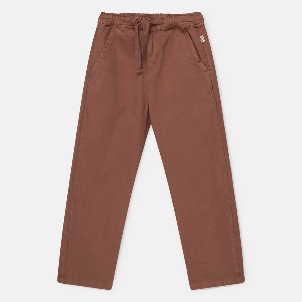 Organic Twill Pants - Brown