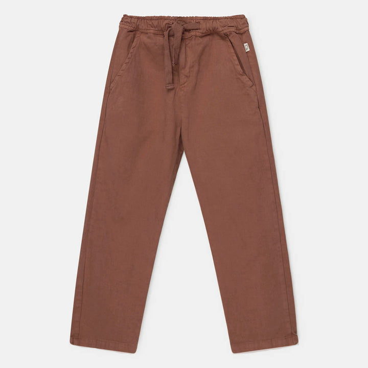 Organic Twill Pants - Brown