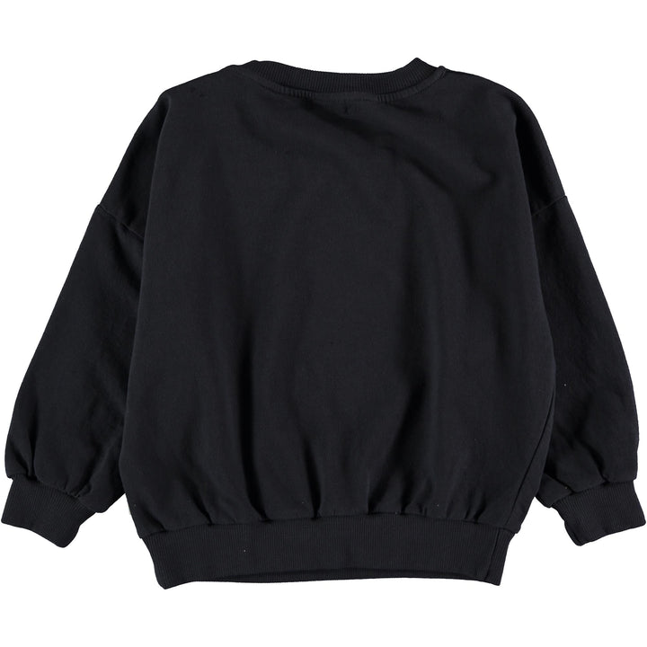 Kids Organic & Recycled Fleece Sweatshirt - Dark Blue