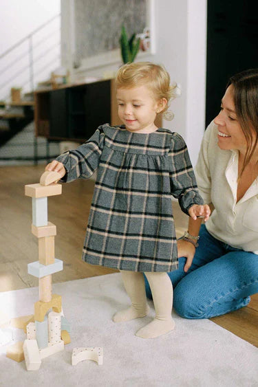 Plaid Flannel Baby Dress - Unique